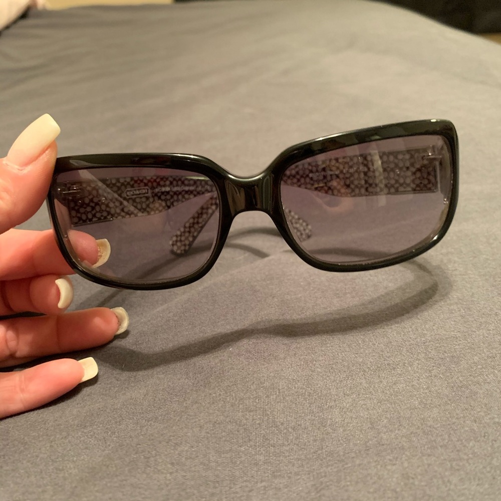Coach black Delphine sunglasses